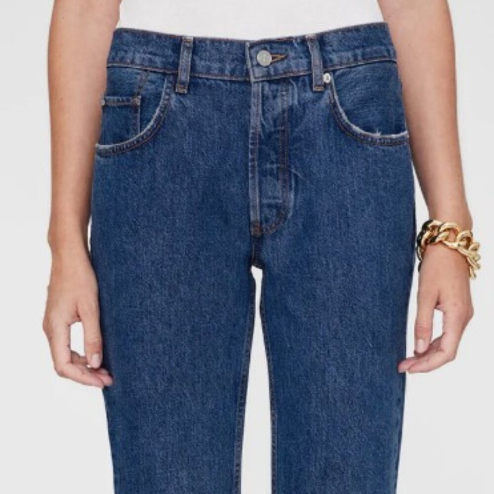 Anine Bing Kate Jean Clean Indigo Size 26